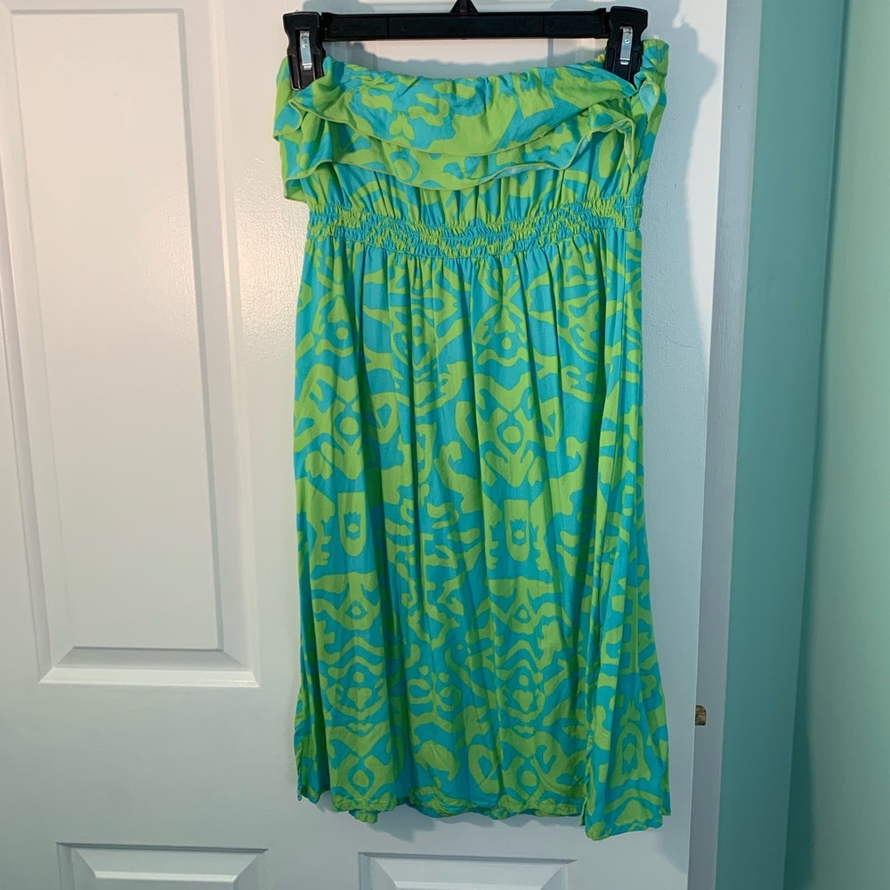 Tropical beach dress/cover up